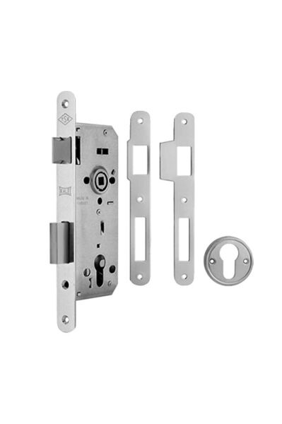 KALE 152 R 40 SİLİNDİRLİ DAİRE KİLİDİ OVAL NİKEL