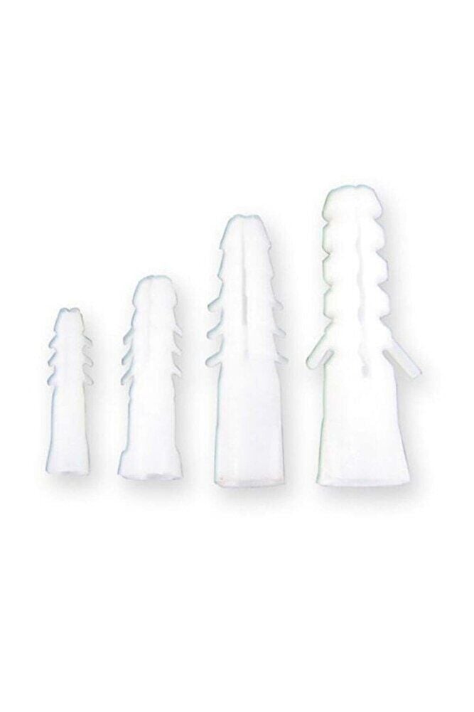 Plastik Duvar Dübeli Beyaz Q 8 25 Adet Dübel