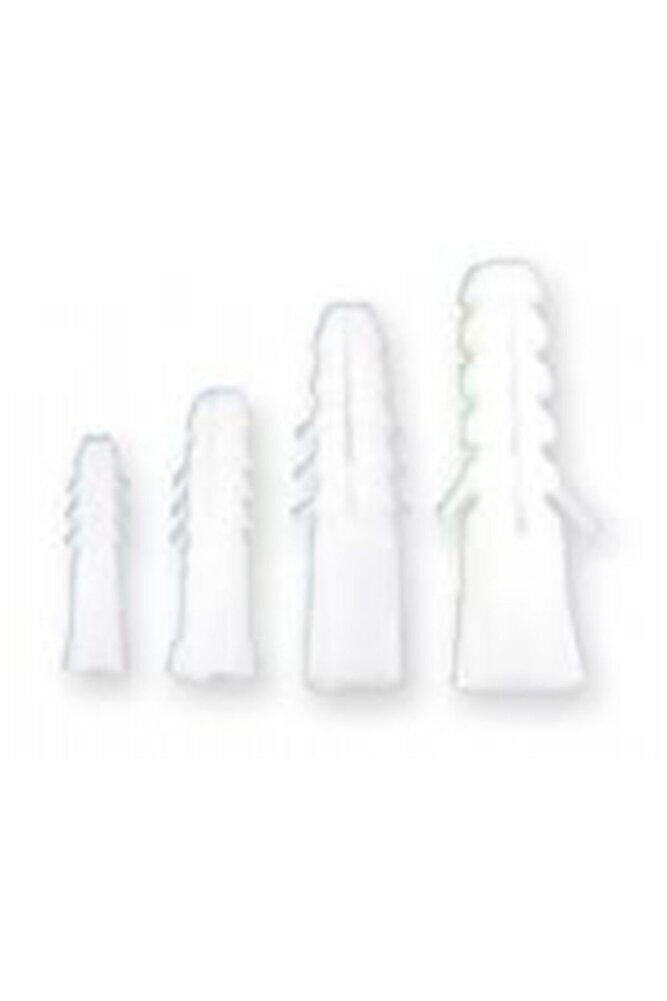 Plastik Duvar Dübeli Beyaz Q 10 25 Adet