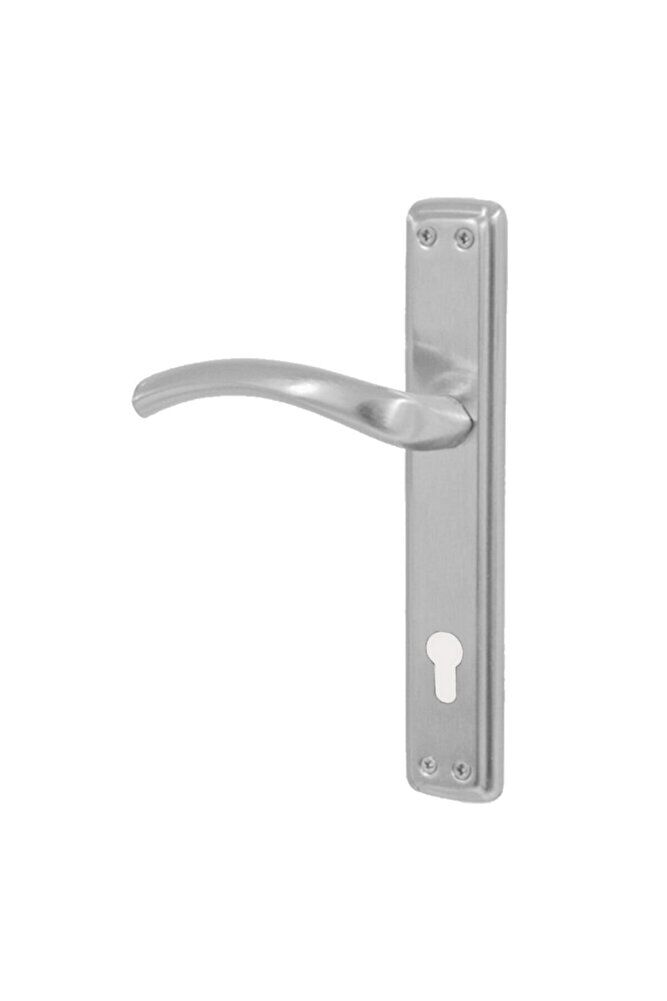 Doğanlar Kavisli Saten Kapı Kolu Aynalı Yale Sol (ADET)