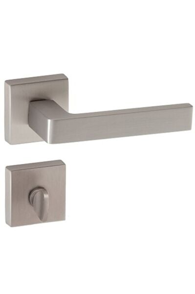 Doğanlar Karma Süper Saten Rozetli Kapı Kolu Rozetli Yale Sağ (ADET)