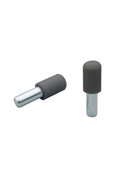 PLASTİK BAŞLI METAL RAF PİMİ 5 MM GRİ ( 100 ADET )