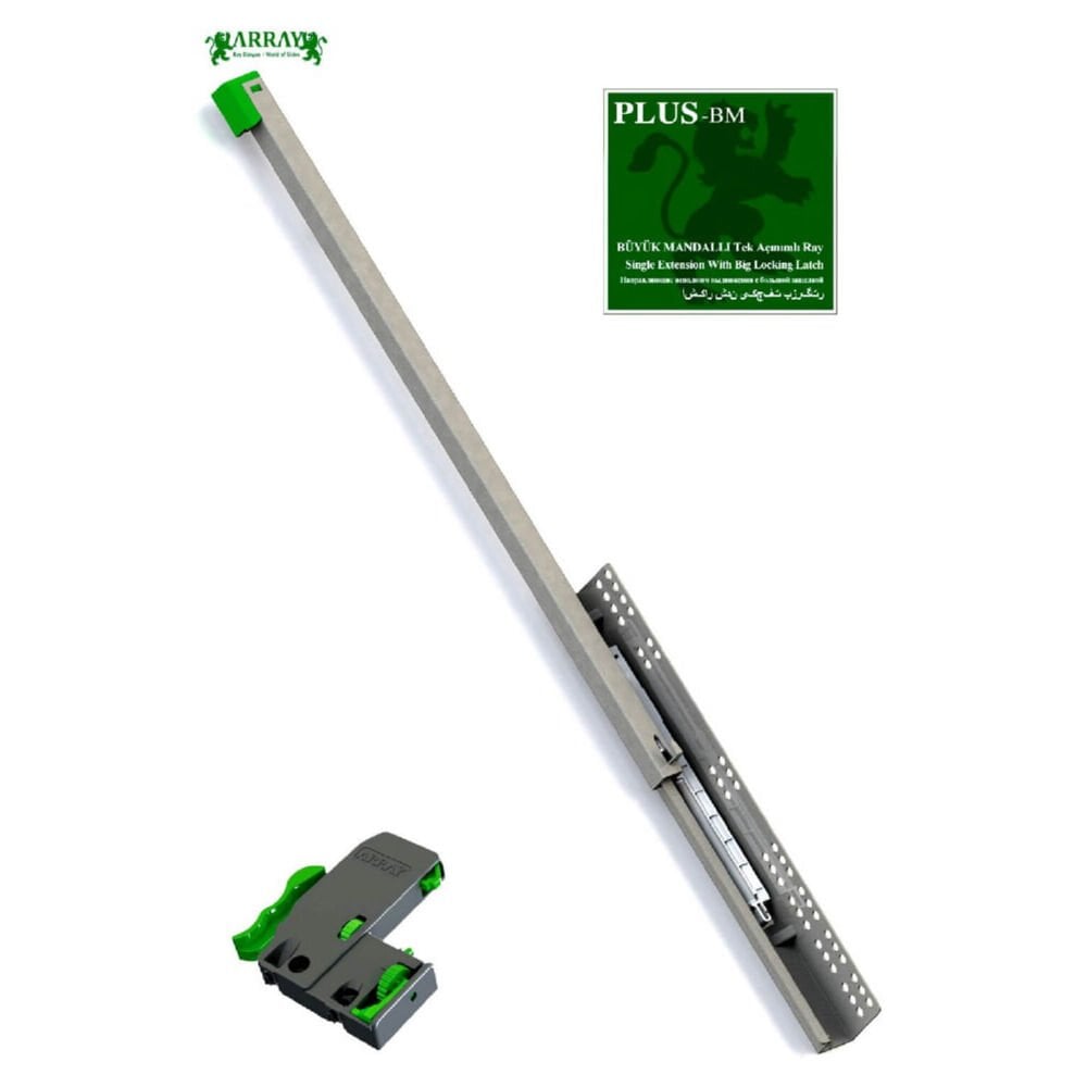 ARRAY PLUS TEK AÇILIM GİZLİ TANDEM RAY 50 CM