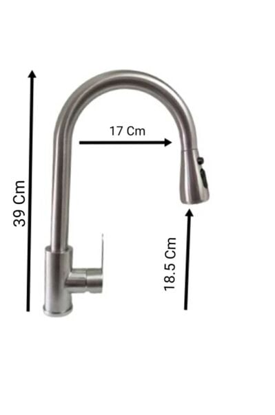 Inox Spiralli Mutfak Eviye Batarya