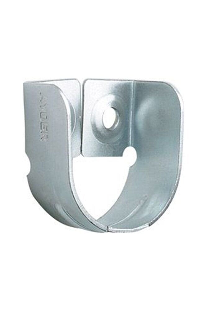 2 Delikli Yuvarlak Askı Flanşı Çinko ( 5 Adet )