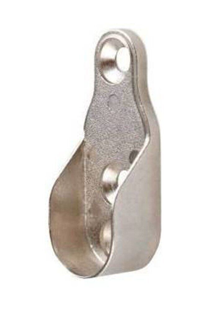 Apex Oval Metal Flanş Düz Nikel 15x29( 2 Adet )