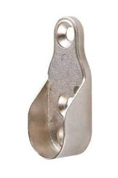 Apex Oval Metal Flanş Düz Nikel 15x29( 2 Adet )