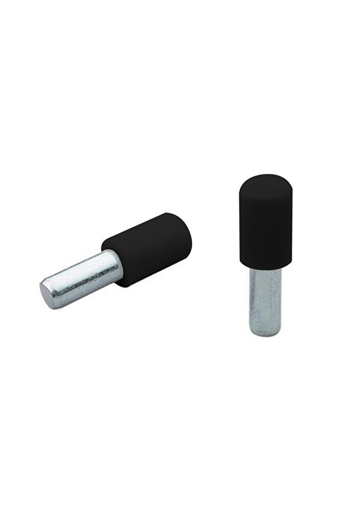 PLASTİK BAŞLI METAL RAF PİMİ 5 MM SİYAH ( 100 ADET )