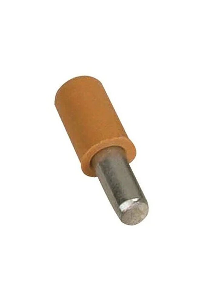 PLASTİK BAŞLI METAL RAF PİMİ 5 MM MEŞE ( 100 ADET )