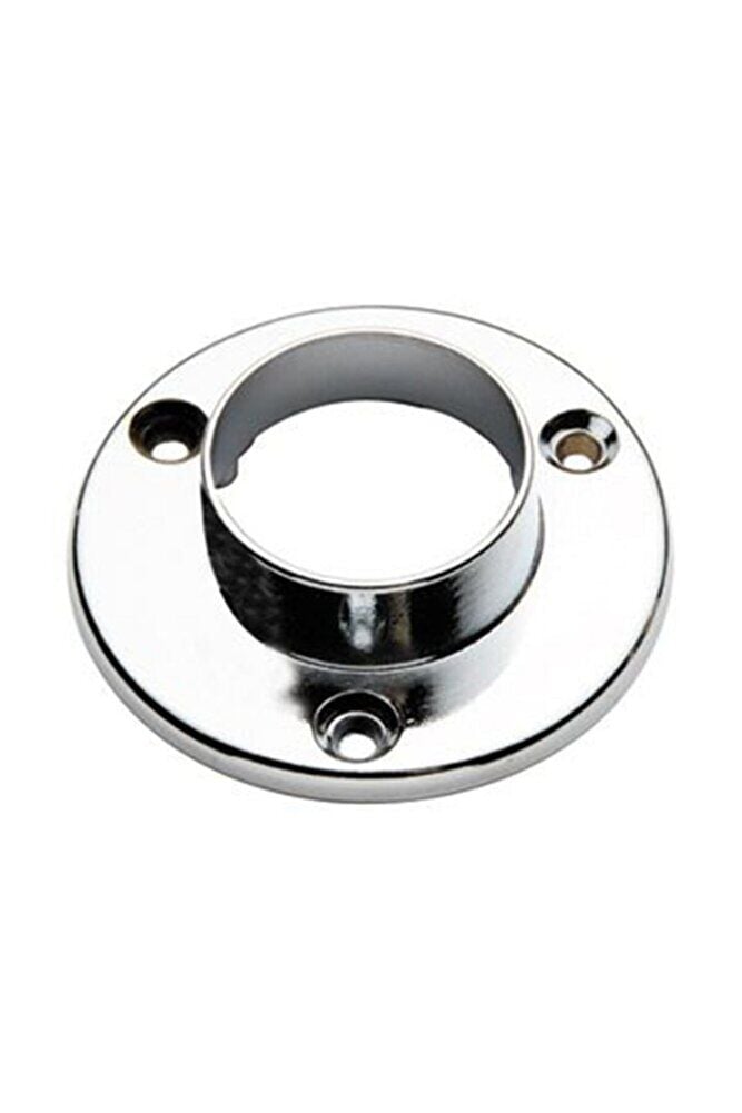 Yuvarlak Mini Askı Flanşı Vidalı Krom Q 16 mm 2 Adet