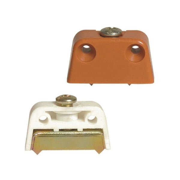 PLASTİK METAL TIRNAKLI ÇEKTİRME KAHVE (5 ADET )